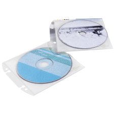 DURABLE CD /DVD Hülle COVER EASY PP transparent