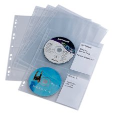 DURABLE CD /DVD Hülle COVER LIGHT M für 4 CDs...