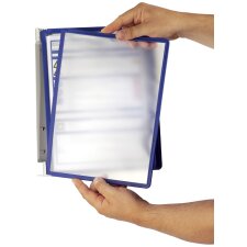 DURABLE Display System VARIO wall 5 Komplett Set rot