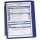 DURABLE Display System VARIO wall 5 Komplett Set dunkelblau