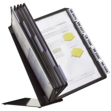 DURABLE Display System VARIO table 10 Komplett Set schwarz