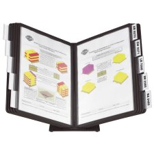 DURABLE Display System VARIO table 10 Komplett Set schwarz