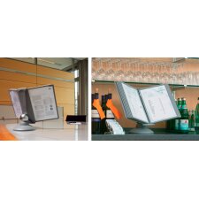 DURABLE Display System SHERPA MOTION Komplett Set schwarz