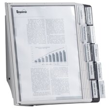 DURABLE Display System SHERPA wall 10 Komplett Set