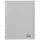 DURABLE Kunststoff Register A-Z A4 PP 20-teilig grau