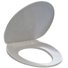 DURABLE Toilettensitz aus Kunststoff weiß (Preis...