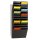 DURABLE Wand Prospekthalter Set "FLEXIBOXX 12" A4 schwarz