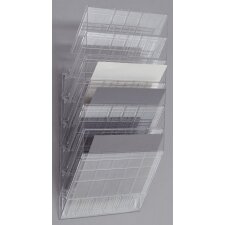 DURABLE Wand Prospekthalter Set "FLEXIBOXX 6"...