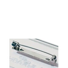 DURABLE Namensschild mit Plattennadel 75 x 40 mm