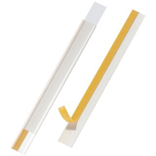 DURABLE Scannerschienen SCANFIX selbstklebend Länge: 200 mm Höhe: 20 mm 5 Stück