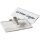 DURABLE Namensschild mit Kombiklemme aus Acryl 75 x 40 mm