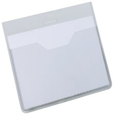 DURABLE Namensschild oben offen ohne Clip 90 x 60 mm 20...