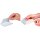 DURABLE Namensschild Click Fold mit Magnet 75 x 40 mm 10 Schilder