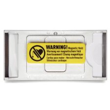 DURABLE Namensschild CLASSIC mit Magnet 74 x 34 mm silber...