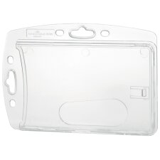 DURABLE Namensschild Hartbox 54 x 85 mm Daumenstanzung 10...