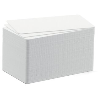 DURABLE Plastikkarten Standard für Kartendrucker DURACARD weiß 100 Karten