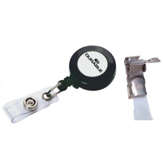 DURABLE Namensschild Hartbox 54 x 90 mm transparent