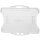 DURABLE Namensschild Hartbox 54 x 90 mm transparent