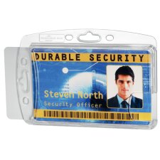 DURABLE Namensschilder Doppelbox Hartobox Daumenstanzung...