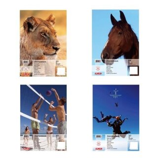 Herlitz Zeichenblock DIN A3 100 g/qm 25 Blatt zufälliges Motiv (1 Stück)