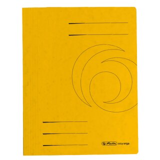 Herlitz Schnellhefter easyorga A4 Karton gelb