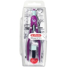 Herlitz Schnellverstellzirkel my.pen lila/minze