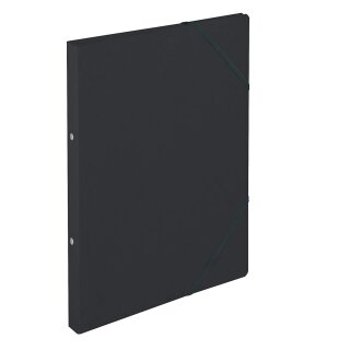 Herlitz Ringhefter easyorga A4 Karton 2-Ring-Mechanik schwarz