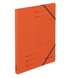 Herlitz Ringhefter easyorga A4 Karton 2-Ring-Mechanik orange