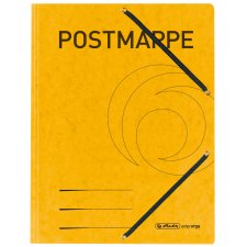 Herlitz Postmappe Karton DIN A4 gelb