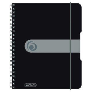 Herlitz Collegeblock easy orga to go DIN A5 kariert 80 g/qm 80 Blatt