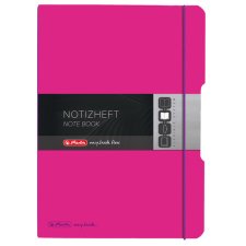 Herlitz Notizheft my.book flex A4 PP Cover pink