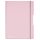 Herlitz Notizheft my.book flex Pastell A4 PP Cover rosè transparent mit 2x40 Blatt