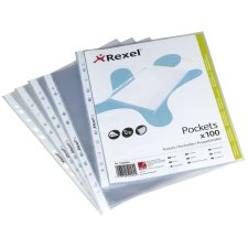 REXEL Prospekthülle Top Quality A4 PP glasklar 0,08 mm