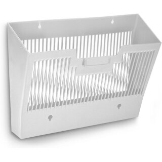 CEP Wandprospekthalter Basic DIN A4 1-fach grau