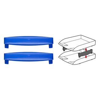 CEP Briefablage Ice DIN A4 eisblau (Preis pro Stück)