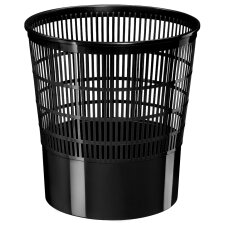 CEP Papierkorb Basic 16 Liter schwarz