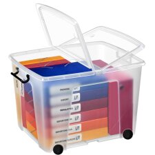 CEP Aufbewahrungsbox strata mit Rollen 75 Liter