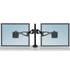 Fellowes TFT/LCD Monitorarm Doppel Professional schwarz