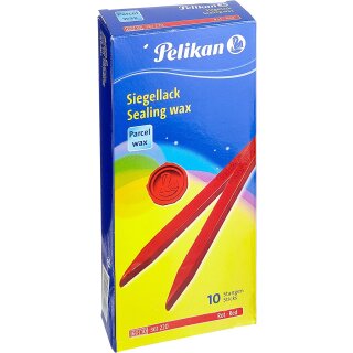 Pelikan Siegellack Packlack rot 10 Stangen