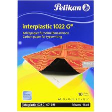 Pelikan Kohlepapier interplastic 1022 G DIN A4 10 Blatt