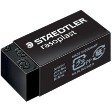 STAEDTLER Kunststoff Radierer rasoplast B40 schwarz