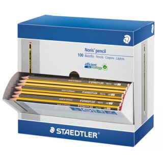 STAEDTLER Bleistift sechseckig 100er Display