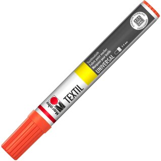 Marabu Textilmarker "Textil Painter" Strichstärke: 2-4 mm orange