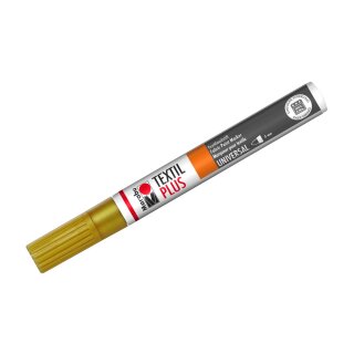 Marabu Textilmarker "Textil Painter Plus" metallic gold