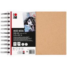 Marabu Spiralbuch "Mixed Media" DIN A5 300 g/qm...