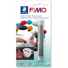 FIMO Perlenstechnadeln aus Metall 50 Stück