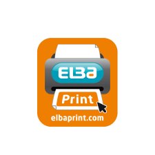 ELBA Ordner rado plast Rückenbreite: 80 mm blau