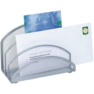 WEDO Briefständer Office aus Drahtmetall silber