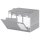 ELBA Archiv Container tric A4 grau/weiß stabile Wellpappe (Preis pro Stück)