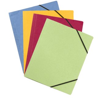 ELBA Eckspannermappe Carte Forte DIN A4 farbig sortiert (Preis pro Stück)